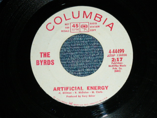 画像: THE BYRDS - YOU AIN'T GOING NOWHERE /  1968 US ORIGINAL WHITE LABEL PROMO  Used  7"Single 