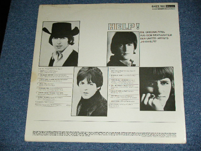 画像: DIE BEATLES - HELP!  / 1973 Release Version  GERMAN ONLY Cover  Used LP 