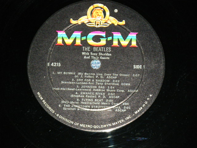 画像: THE BEATLES - THE BEATLES  WITH TONY SHERIDAN AND THEIR GUESTS ( With 'And Guests' on Cover : VG++/Ex++ ) / 1964 US ORIGINAL MONO Used  LP