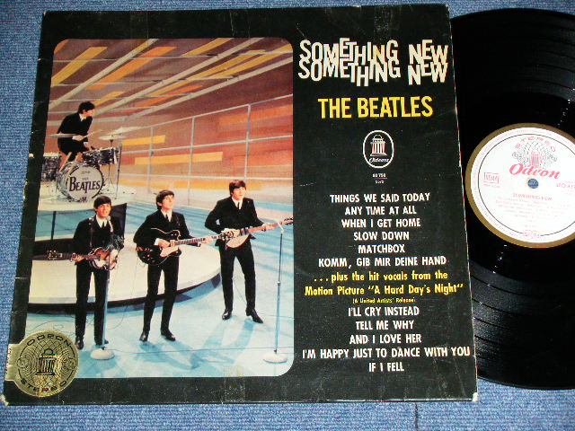 画像1: THE BEATLES - SOMETHING NEW ( VG+++/VG+++ )    / 1965 GERMAN EXPORT White & Red & Gold Label  STEREO LP