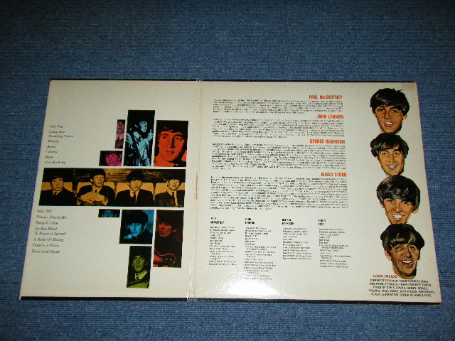 画像: THE BEATLES  - SONGS PICTURES AND STORIES OF THE FABULOUS BEATLES(  Matrix #    A) 63-3402(4)　△6307     B) 63-3403(4)　△6307-x)   ( VG+++/Ex+ ) /  1964 US ORIGINAL MONO LP 