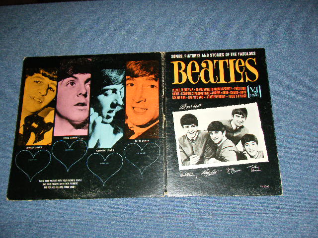 画像: THE BEATLES  - SONGS PICTURES AND STORIES OF THE FABULOUS BEATLES(  Matrix #    A) 63-3402(4)　△6307     B) 63-3403(4)　△6307-x)   ( VG+++/Ex+ ) /  1964 US ORIGINAL MONO LP 