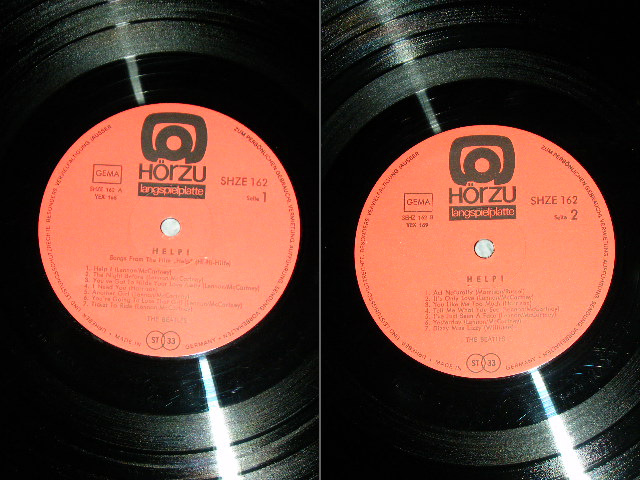画像: DIE BEATLES - HELP!  / 1973 Release Version  GERMAN ONLY Cover  Used LP 