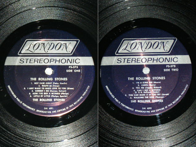 画像: ROLLING STONES - ENGLAND'S NEWEST HIT MAKERS  ( Matrix Number : ZAL 6291 3 △9112  / ZAL 6292 3 △9112-X : MINT-/Ex+++ ) / 1966 US ORIGINAL Dark Blue With "BOXED LONDON" LABEL STEREO  Used  LP 