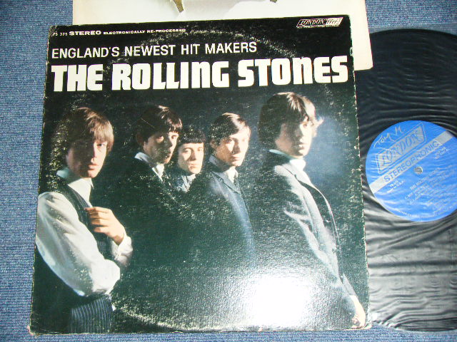 画像1: ROLLING STONES - ENGLAND'S NEWEST HIT MAKERS  ( Matrix Number : ZAL 6291 2  / ZAL 6292 2 Hand Writing Style Logo: VG++/Ex+++ ) / Late 1970's US Blue With "BOXED LONDON" LABEL STEREO  Used  LP 