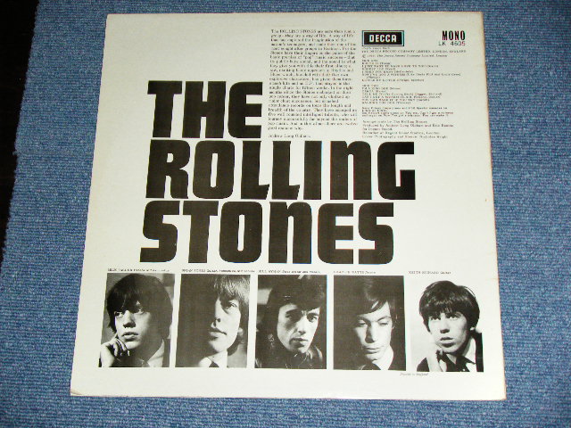 画像: ROLLING STONES - THE ROLLING STONES ( Matrix Number 6A/12A  Boxed DECCA Label : Ex/MINT- )   / Late 1970's UK Reissue Mono Used LP 