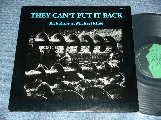 画像1: RICH KIRBY &  MICHAEL KLINE( AMERICAN FOLK SINGER )  - THEY CAN'T PUT IT BLACK  / 1977 US ORIGINAL Used LP 