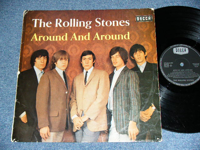 画像1: ROLLING STONES - AROUND AND AROUND ( Ex-/VG+++ ) /  1964 FRANCE ORIGINAL LP 