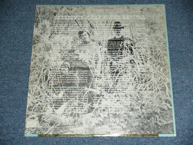 画像: CCR CREEDENCE CLEARWATER REVIVAL - CREEDENCE CLEARWATER REVIVAL / 1968 US ORIGINAL 1st Press 'NO "SUZIE Q" BLURB ON COVER Used LP 