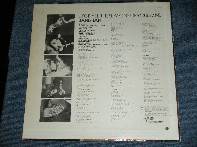 画像: JANIS IAN - FOR ALL THE SEASONS OF YOUR MIND ( Ex++/Ex+++ ) / 1967 US ORIGINAL 1st Press MONO Used LP