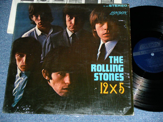 画像1: THE ROLLING STONES - 12 x 5 ( Boxed  LONDON on TOP DARK BLUE Label  : Matrix Number : A) 1CS △7164 /  B) 1CS △7164-X  : MINT-/Ex+++ ) / 1965 US ORIGINAL 2nd Press DARK BLUE Label STEREO Used LP  