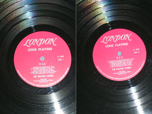 画像: THE ROLLING STONES - 12 x 5 ( Unboxed  LONDON on TOP Label  : Matrix Number : A) 1A/B) 1A : VG+++/Ex+ ) / 1964 US ORIGINAL MAROON Label  MONO Used LP  