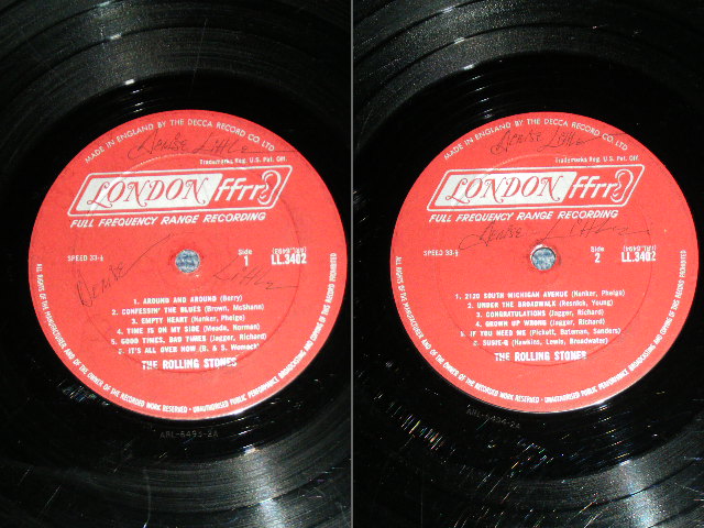 画像: THE ROLLING STONES - 12 x 5 ( UK EXPORT LONDON With ffrr on TOP Label  : Matrix Number : A) 2A/B) 2A : VG+/VG+++  ) / 1964 US ORIGINAL (IMPORT  From UK RECORD ) Used LP  