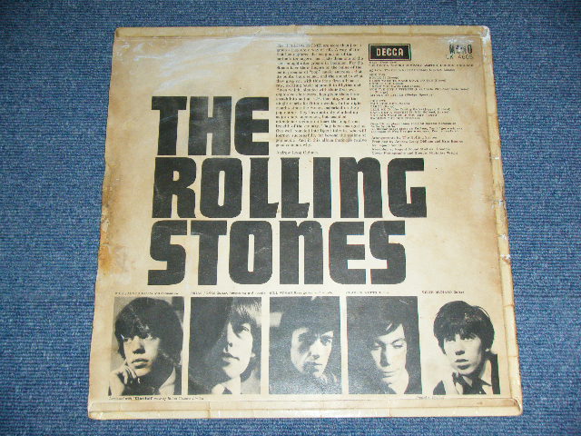 画像: ROLLING STONES - THE ROLLING STONES (  Matrix Number 2A/3A  Unboxed DECCA Label :  VG+++,VG++/Ex )   / 1964 UK ORIGINAL Mono Used LP 