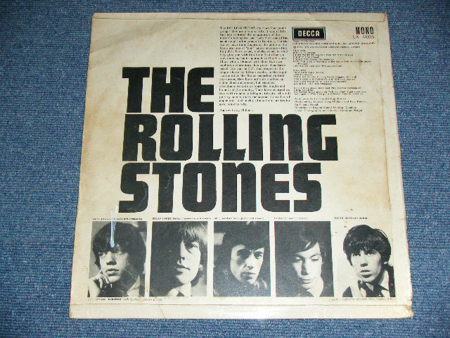 画像: ROLLING STONES - THE ROLLING STONES (  Matrix Number 2A/4A  Unboxed DECCA Label :  Ex/Ex+++ )   / 1964 UK ORIGINAL Mono Used LP 