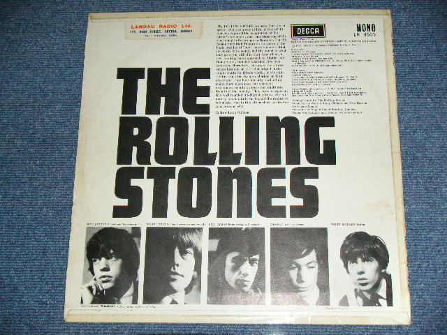 画像: ROLLING STONES - THE ROLLING STONES (  Matrix Number 2A/4A  Unboxed DECCA Label :  Ex+++,Ex++/Ex+++ )   / 1964 UK ORIGINAL Mono Used LP 