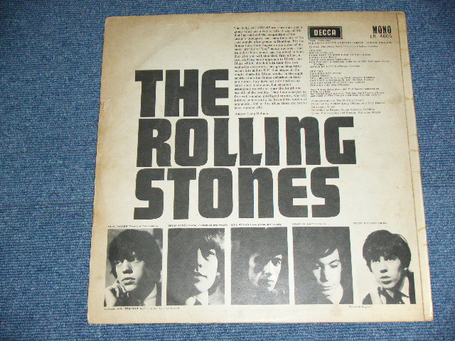 画像: ROLLING STONES - THE ROLLING STONES (   Matrix Number 2A/3A  Unboxed DECCA Label :  Ex++/Ex++)   / 1964 UK ORIGINAL Mono Used LP 