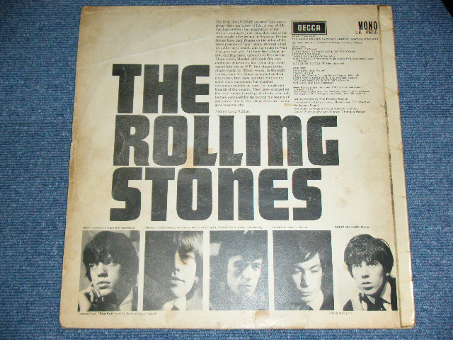 画像: ROLLING STONES - THE ROLLING STONES (   Matrix Number 2A/3A  Unboxed DECCA Label :  Ex,VG+++/Ex++)   / 1964 UK ORIGINAL Mono Used LP 