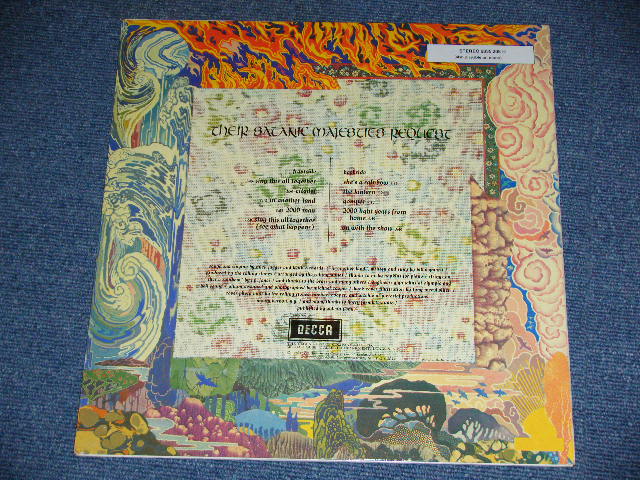画像:  THE ROLLING STONES - THEIR SATANIC MAJESTIES REQUEST / 1970's?? HOLLAND Limited "WHITE WAX Vinyl"  NON 3-D Cover STEREO Used LP 