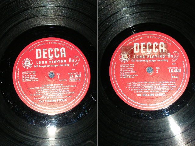 画像: ROLLING STONES - THE ROLLING STONES (   Matrix Number 2A/3A  Unboxed DECCA Label :  Ex,VG++/Ex++)   / 1964 UK ORIGINAL Mono Used LP 