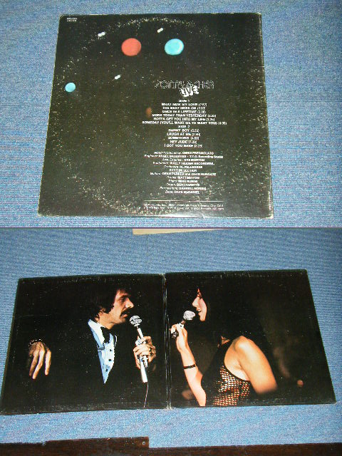 画像: SONNY & CHER -  LIVE (  VG+++/Ex+++ )  / 1972 US REISSUE  2nd Press STEREO Used  LP