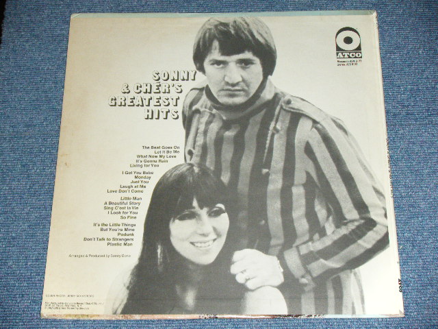 画像: SONNY & CHER - GREATEST HITS (PITMAN Press in NJ) (Ex+/MINT-)  / 1967 US AMERICA ORIGINAL "COLUMBIA RECORD CLUB EDITION" STEREO Used 2 LP's 