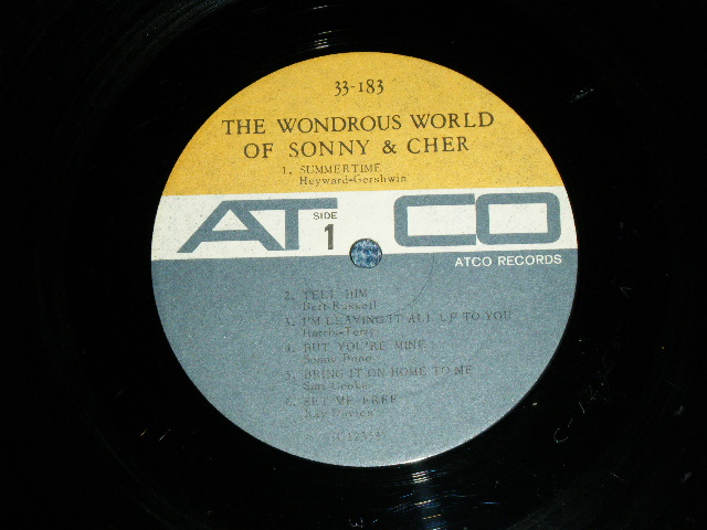 画像: SONNY & CHER -  THE WONDROUS WORLD OF SONNY & CHER  ( Ex+/Ex+++ )  / 1966 US ORIGINAL MONO Used  LP