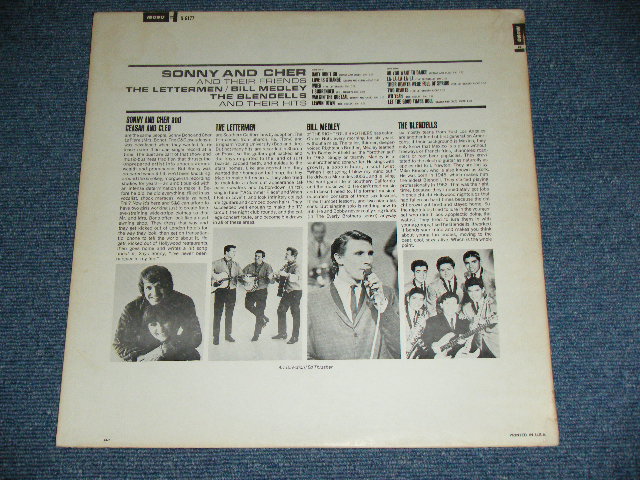 画像: SONNY & CHER and Friends ( CEASAR AND CLEO / THE LETTERMEN / BILL MEDLEY / THE BLENDELLS ) - BABY DON'T GO (Ex++/Ex+++)  / 1965 US ORIGINAL MONO Used  LP 