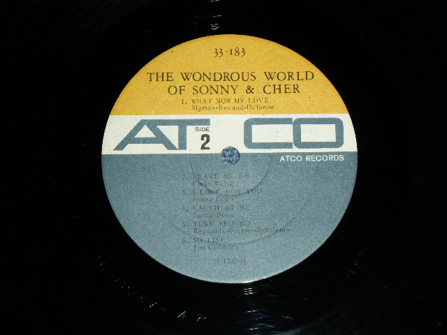 画像: SONNY & CHER - THE WONDROUS WORLD OF SONNY & CHER "MR / MONARCH Press in CA" (Ex++/Ex++)  / 1966 US AMERICA ORIGINAL 1st Press "BROWN & GRAY Label" MONO Used LP
