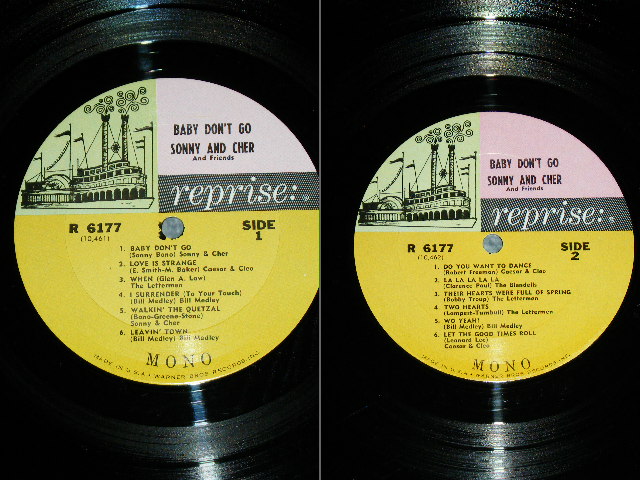 画像: SONNY & CHER and Friends ( CEASAR AND CLEO / THE LETTERMEN / BILL MEDLEY / THE BLENDELLS ) - BABY DON'T GO (Ex++/Ex+++)  / 1965 US ORIGINAL MONO Used  LP 