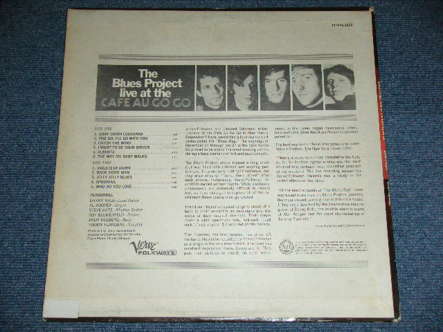 画像: THE BLUES  PROJECT - Tommy Flanders, Danny Kalb, Steve Katz, Al Kooper, Andy Kulberg, Roy Blumenfeld Of The Blues Project (Ex+/MINT-  BB, SWOBC) / 1969 US AMERICA ORIGINAL Used LP 