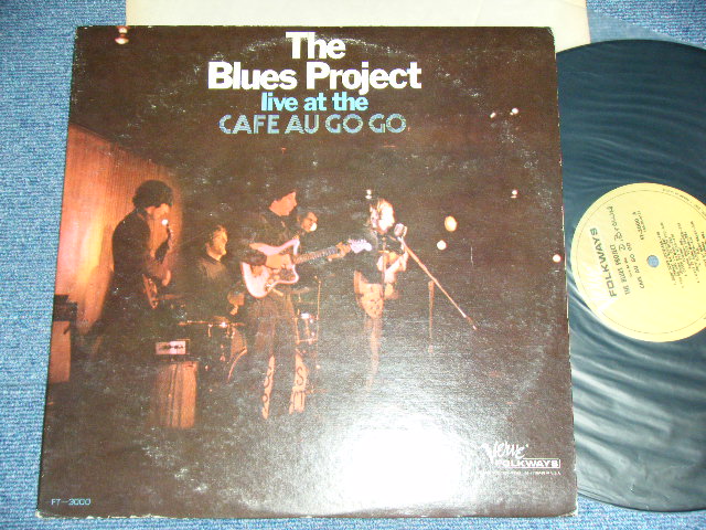 画像1: THE BLUES  PROJECT - LIVE AT THE CAFE A GO GO(Matrix #A)FT-3000  SIDE-1  66-OL-412 ・B) FT-3000 SIDE-2  66OL-413  RE-1)( Ex+/Ex+++ ) / 1967Version US REISSUE  "No Listed, Re-1 Listed on Dead Place" MONO Used LP 