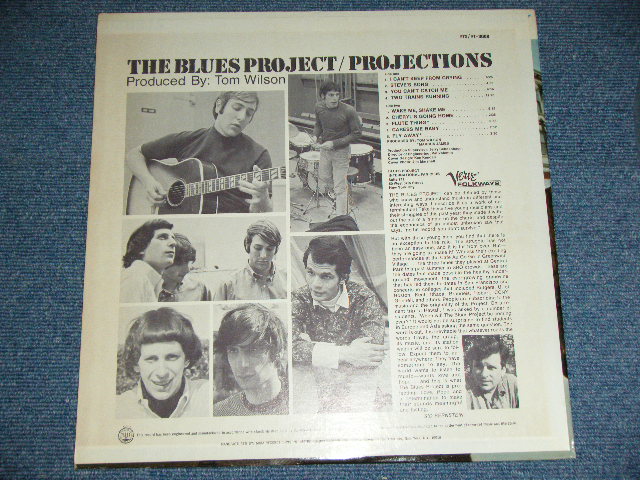 画像: THE BLUES  PROJECT - PROJECTIONS  ( Ex+++,Ex++/Ex ) / 1966 US ORIGINAL MONO 1st Press "FT-3008A/FT-3008B" Used LP 