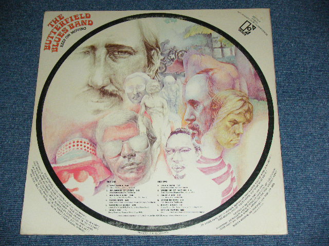 画像: BUTTERFIELD BLUES BAND - KEEP ON MOVING ( Promo Sticker : Matrix # A) MON △13842 (1) / B)  MON △13842-X (1) : Ex+/MINT- : RED Label With "E" LARG STYLIZED ) /1969 US ORIGINAL PROMO  Used LP