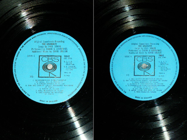 画像: ost SIMON & GARFUNKEL - THE GRADUATE  / 1968 UK ORIGINAL MONO Used LP