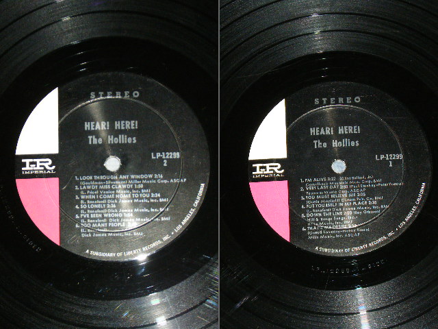 画像: THE HOLLIES - HEAR! HEAR! / 1966 US ORIGINAL STEREO Used LP