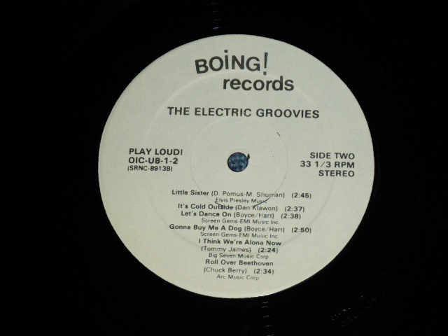 画像: THE ELECTRIC GROOVIES ( PUB GARAGE BAND ) - GREATEST HITS  / 19?? US ORIGINAL  Used LP 