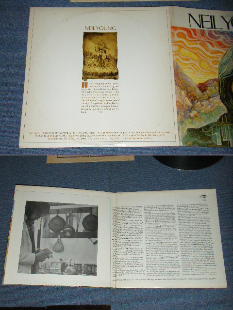 画像: NEIL YOUNG - NEIL YOUNG ( NAME on COVER : "RE-1" Credit at Trail-Off wax ) / 1970 US 2nd Jacket Used LP 