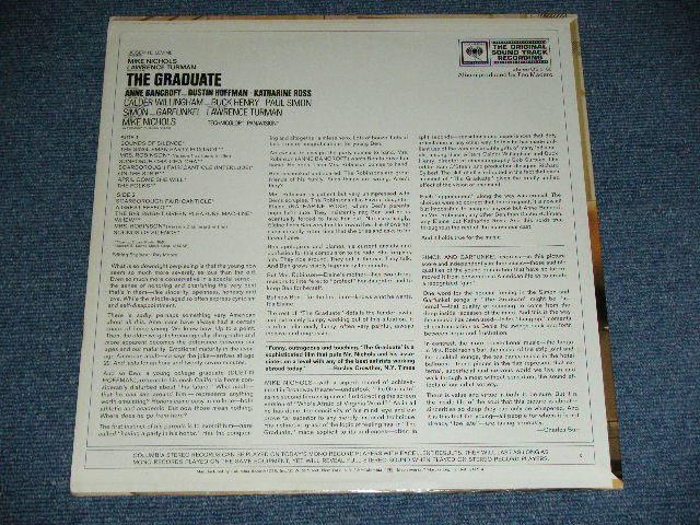 画像: ost SIMON & GARFUNKEL - THE GRADUATE ( Matrix Number XSM 136048 - 1C / XSM 136049-1J : Ex+++/Ex+++ ) / 1968 US ORIGINAL "360 SOUND" Label STEREO Used LP