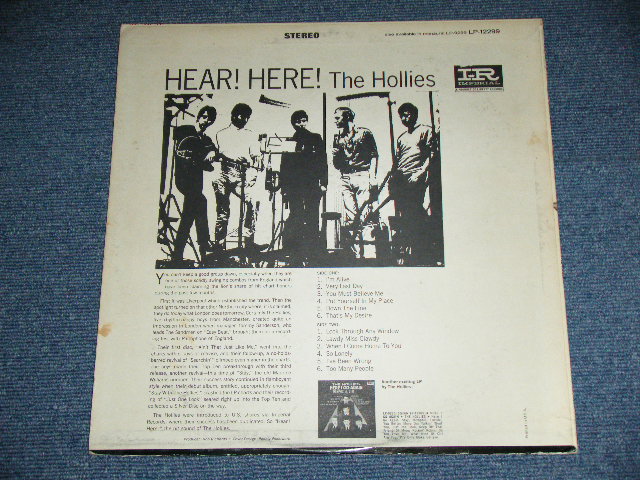 画像: THE HOLLIES - HEAR! HEAR! / 1966 US ORIGINAL STEREO Used LP