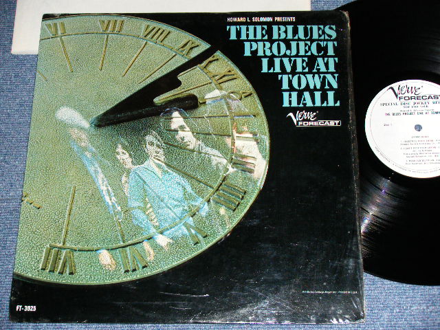 画像1: THE BLUES  PROJECT - LIVE AT TOWN HALL ( Ex+++/MINT- ) / 1967 US ORIGINAL MONO WHITE Label PROMO Used LP 