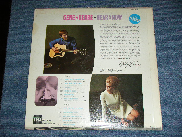 画像: GENE & DEBBE  - HEAR & NOW / 1968 US ORIGINAL STEREO Used LP