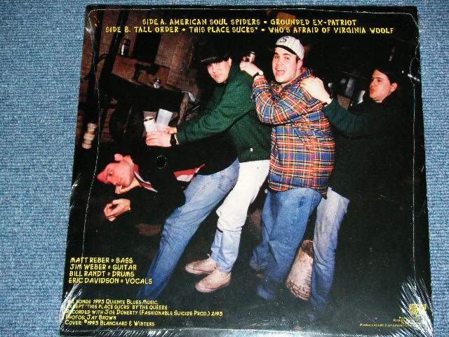 画像: NEW BOMB TURKS - DRUNK ON COCK  / 1993 US ORIGINAL BRAND NEW Sealed 10" inch LP
