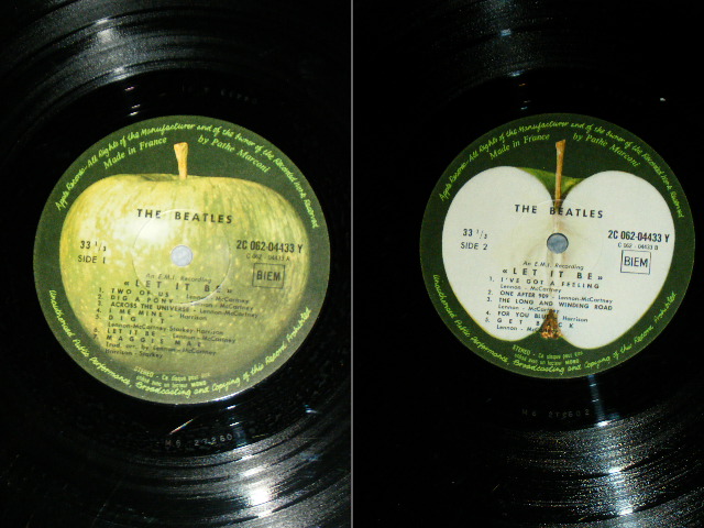画像: THE BEATLES - LET IT BE ( Ex+/Ex++) / 1970 FRANCE ORIGINAL Used LP 
