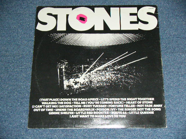 画像: ROLLING STONES - STONES / 1976 AUSTRALIA Used LP With POSTER AD.