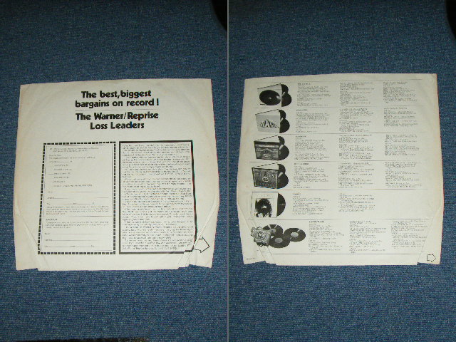 画像: NEIL YOUNG - NEIL YOUNG ( NO NAME COVER : "RE-1" Credit at Trail-Off wax ) / 1969 US 1st Press Jacket Used LP 