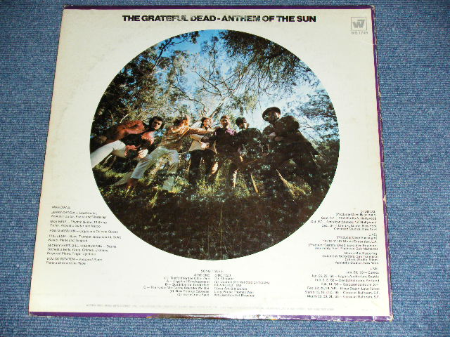 画像: GRATEFUL DEAD - ANTHEM OF THE SUN  / 1968 US ORIGINAL 1st Press "W7" on TOP With GREEN Label  Used LP 