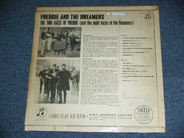 画像: FREDDIE AND THE DREAMERS - FREDDIE AND THE DREAMERS (1st DEBUT ALBUM : VG+++/Ex+++ ) / 1963 UK ORIGINAL BLUE COLUMBIA Label MONO Used LP  UK 