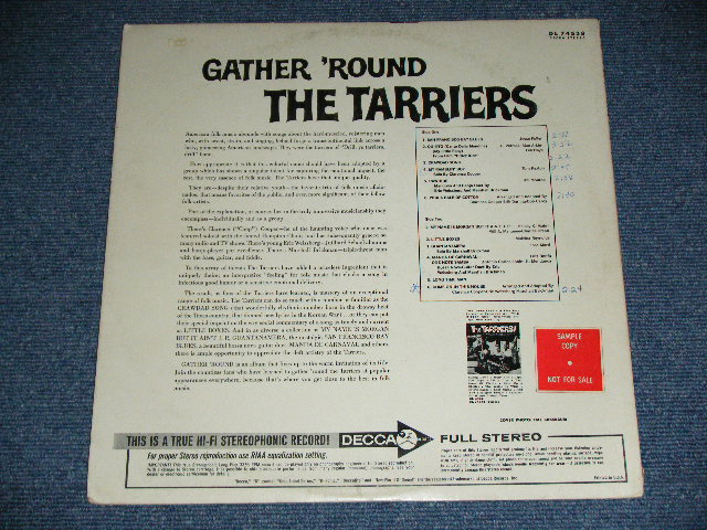 画像: THE TARRIERS - GATHER 'ROUND  / 1964 US ORIGINAL STEREO Used LP 