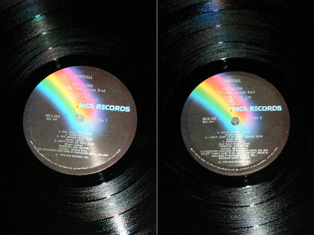 画像: RICK NELSON & THE STONE CANYON BAND - WINDFALL (Ex++/Ex+++)  / 1973 US AMERICA ORIGINAL Used LP 